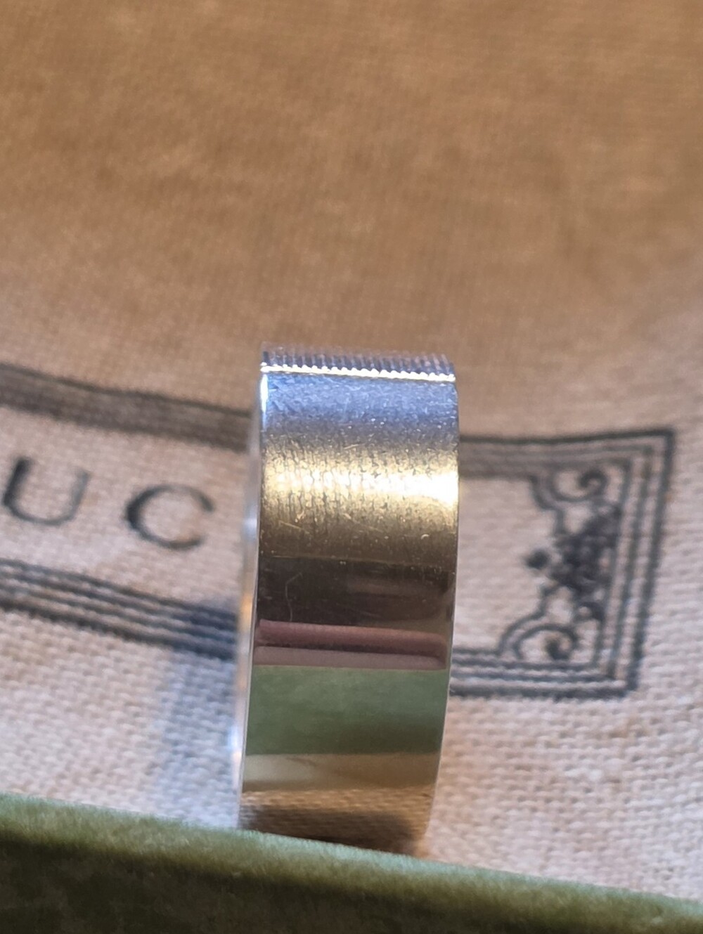 Brand New Gucci Ring Size 13 (Us Size 6.5) Unisex Retails $295 - Picture 9 of 10